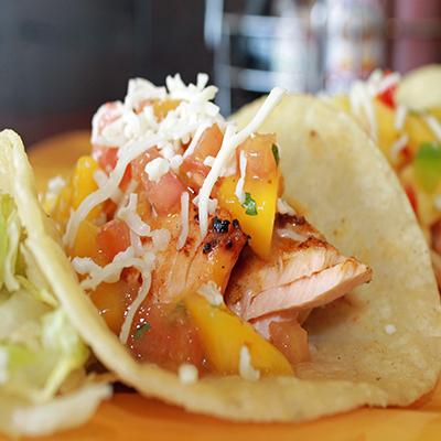 Salmon Taco